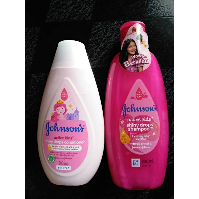 johnson active kid shiny drop shampoo