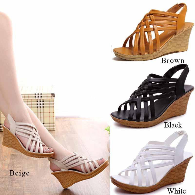 casual wedge shoes