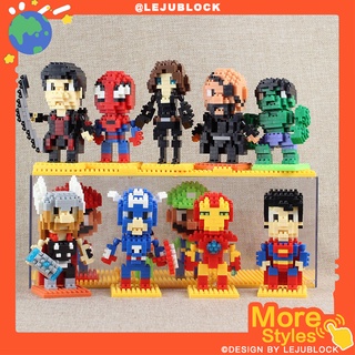Iron Man Superhero LOZ Style 134p Nano Brick Mini Building Block Puzzle Toy Gift 