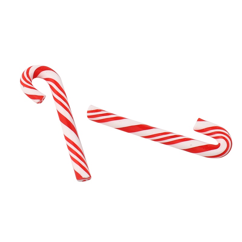 50 Sweet Candy Cane Dollhouse Miniatures Food Supply Deco 