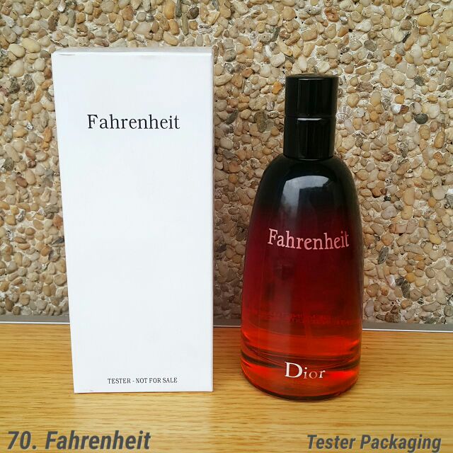 fahrenheit tester perfume
