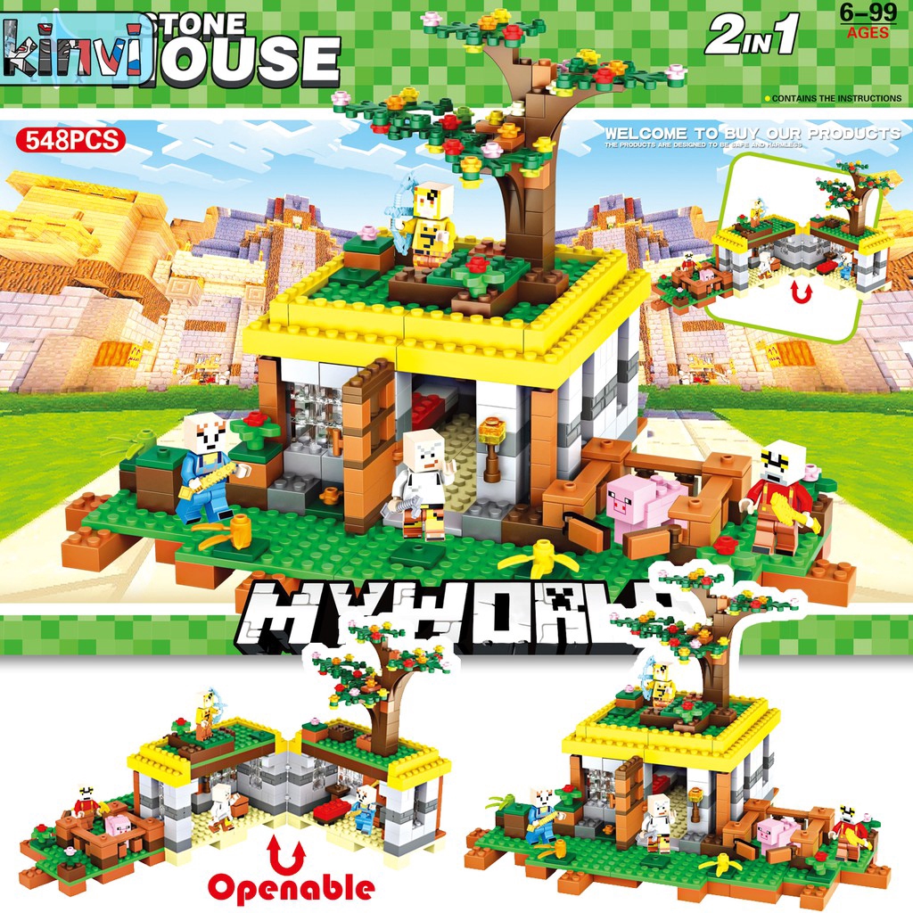 my world lego minecraft