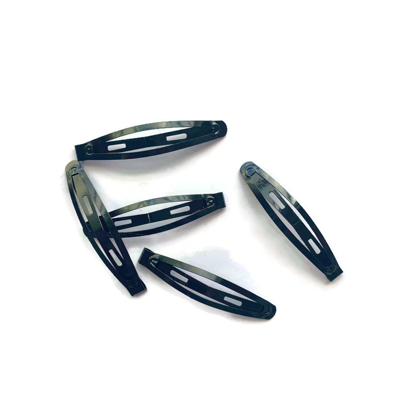 Black Metal Hair Clip 12 Pes ubicaciondepersonas.cdmx.gob.mx