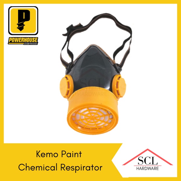 POWERHOUSE Kemo Paint Chemical Respirator | Shopee Philippines