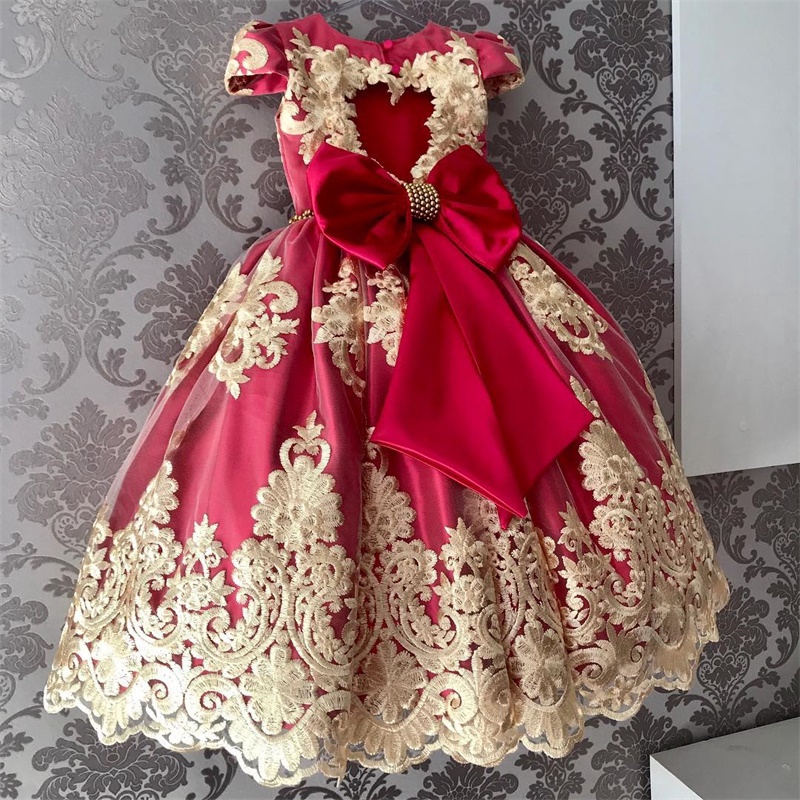 red birthday dress for 1 year old