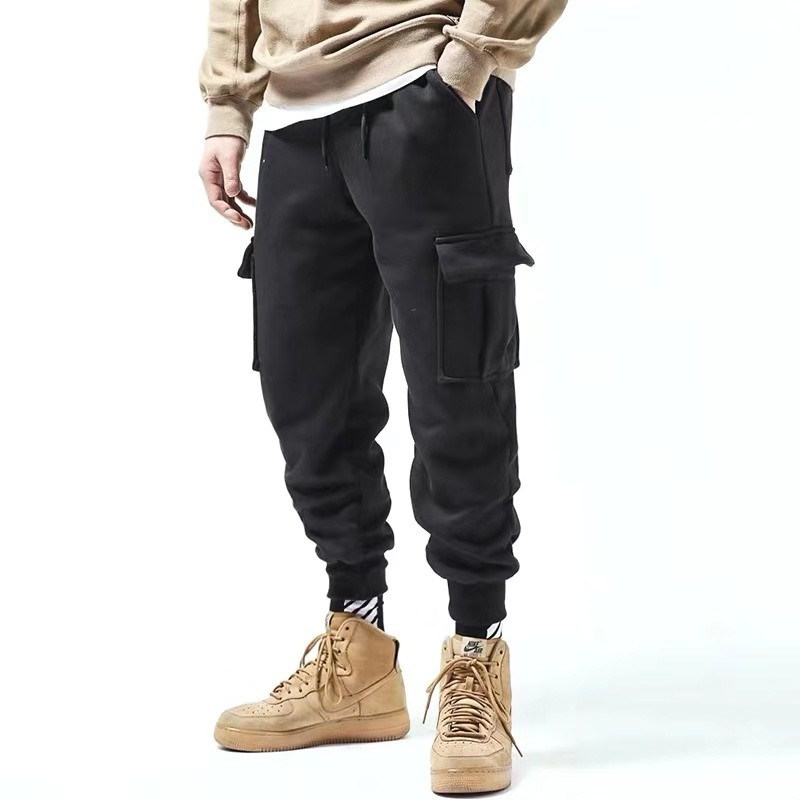 6 pocket track pants