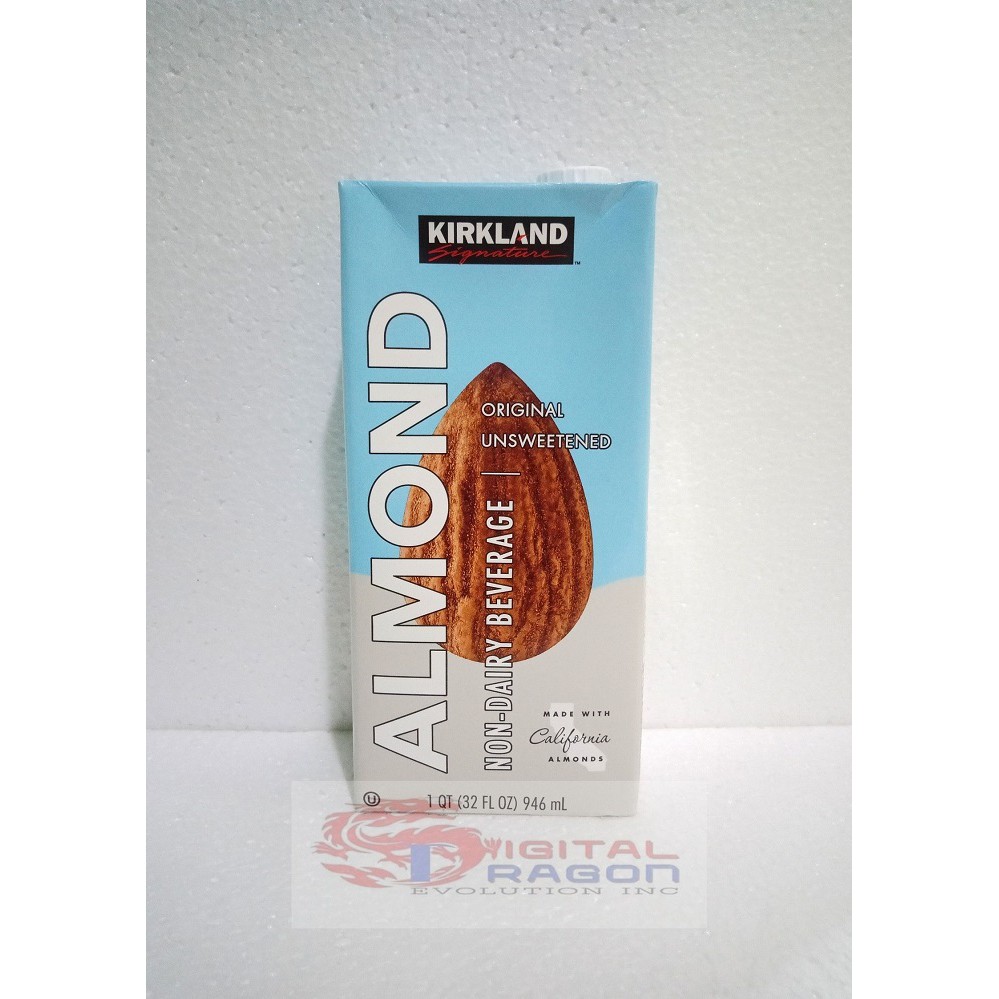 KIRKLAND ALMOND ORIGINAL UNSWEETENED NONDAIRY BEVERAGE (946mL