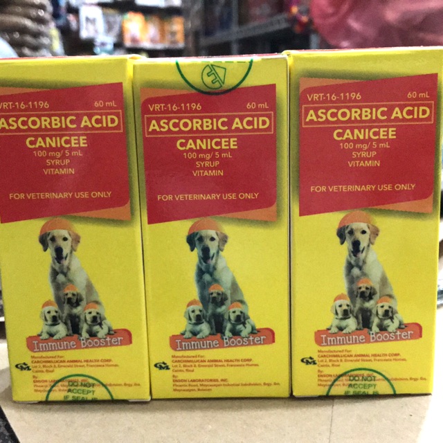 ascorbic acid in urine dog