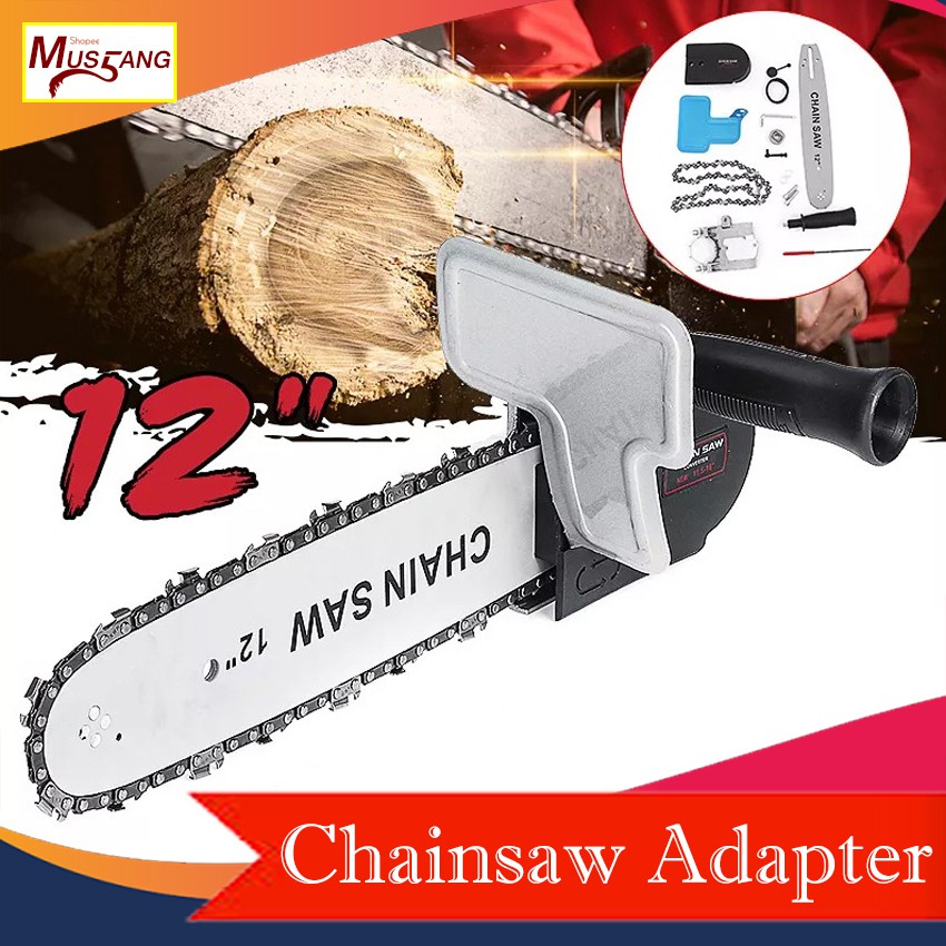 11.5 Electric Chainsaw Adapter Attachment Stand Converter For Angle