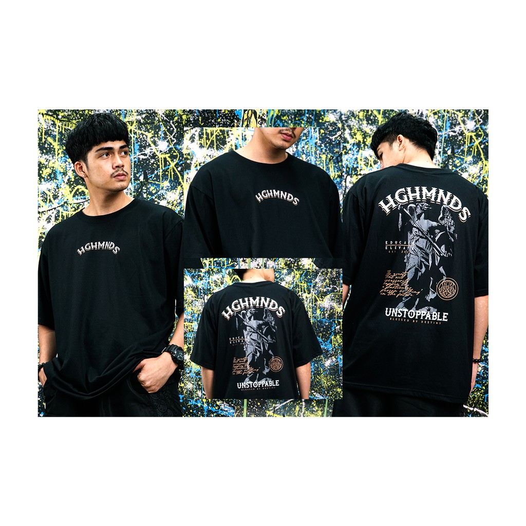 HGHMNDS CLO. - Unstoppable (Black) Shirt | Shopee Philippines