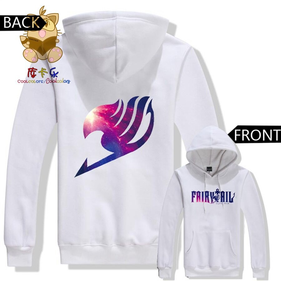 Anime Hoodies Anime Fans Daily Wear Costume Fairy Tail Starry Sky Hoodies Ac346 Shopee Philippines