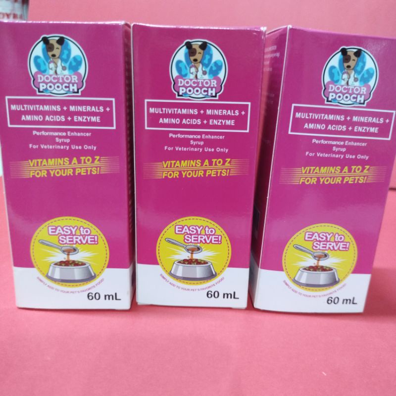 Doctor Pooch Vitamins A to Z for your pets 60ml Shopee Philippines