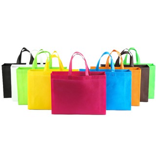 2pieces Folding non-woven tote bag custom supermarket clothing shopping bag non-woven bag food bag #5