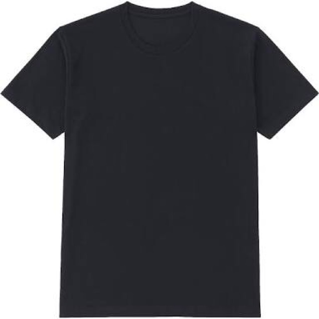 black tshirt plain