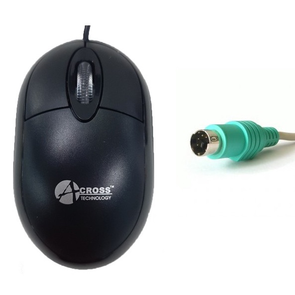 Across Optical scroller mouse (PS2) -Black | Shopee Philippines