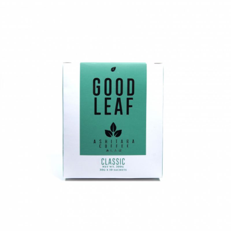 Good Leaf Ashitaba Instant Coffee Classic 30gx10sachets | Shopee ...