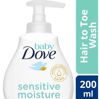 dove baby wash set