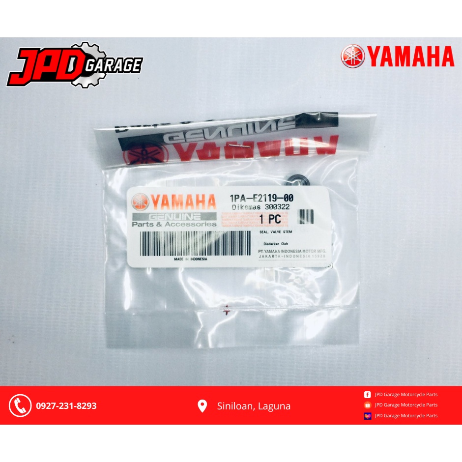 JPD Garage ORIGINAL Yamaha Valve Seal for SNIPER 150 IPAE211900