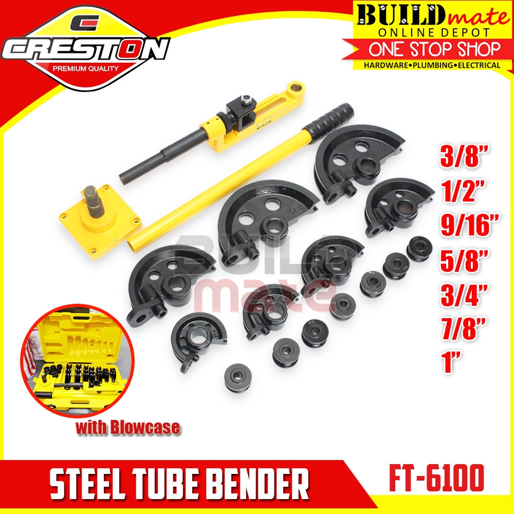 CRESTON Steel Tube Bender FT6100 •BUILDMATE• Shopee Philippines
