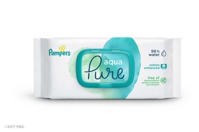 pampers pure wipes