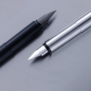 JINHAO Slim Fountain Pen — JINHAO 35, JINHAO 65 — Brushed Stainless ...