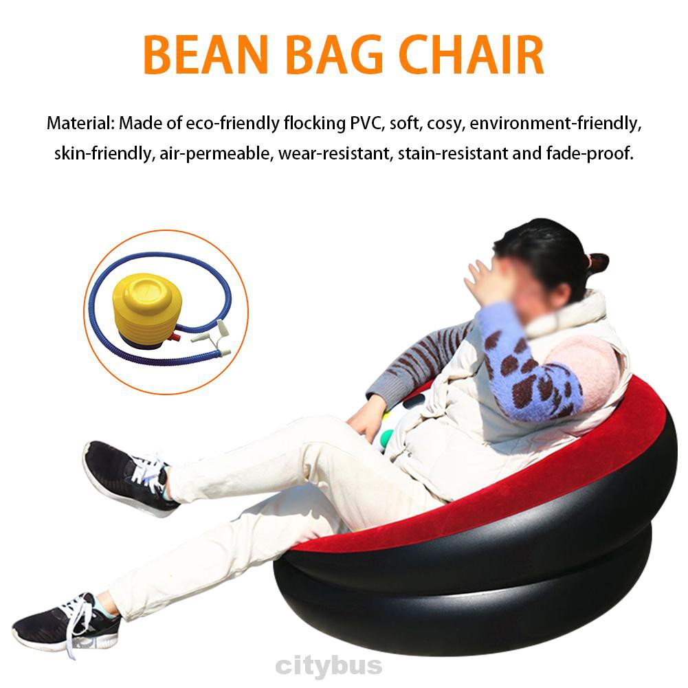 Comfortable Home Decor Folding Portable Bean Bag Chair