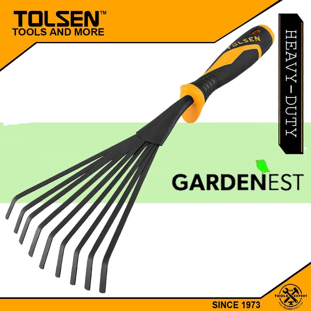 Tolsen Hand Garden Rake (155mm) Garden Tools 57510 | Shopee Philippines