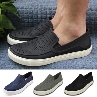 slip on rubber shoes mens