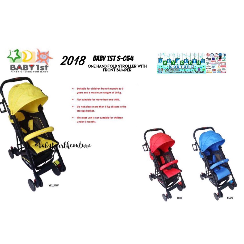 one fold stroller