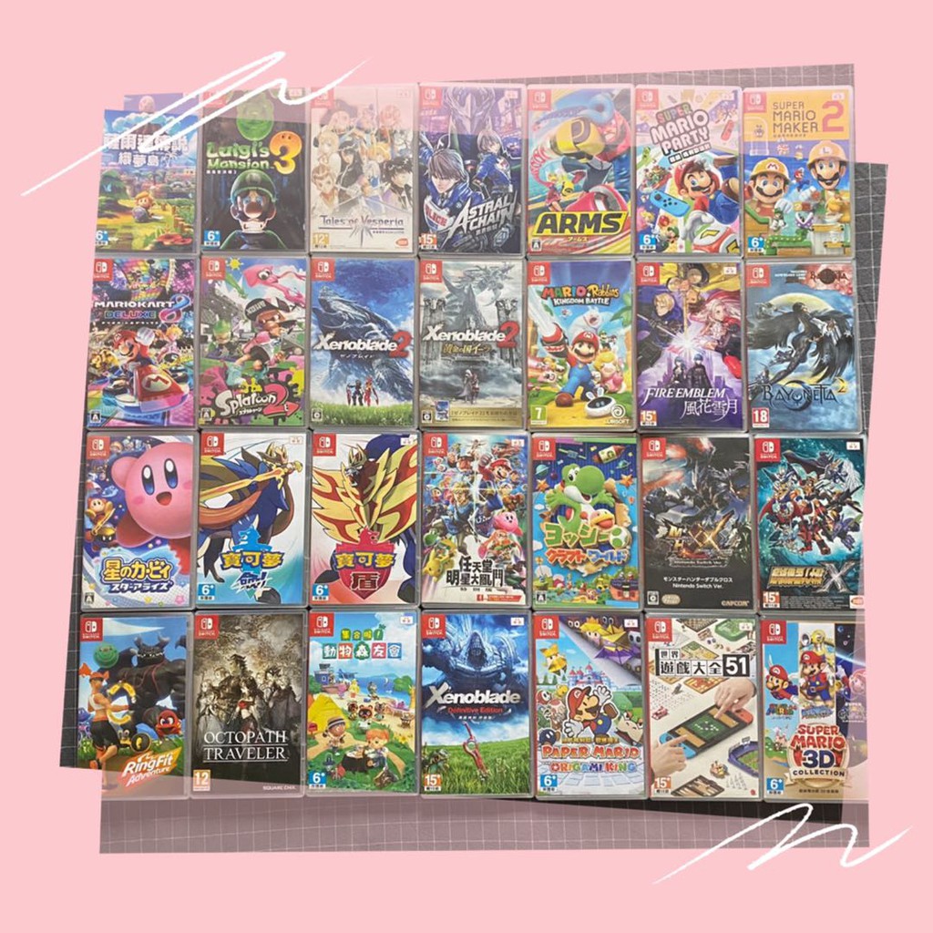 second hand nintendo switch games