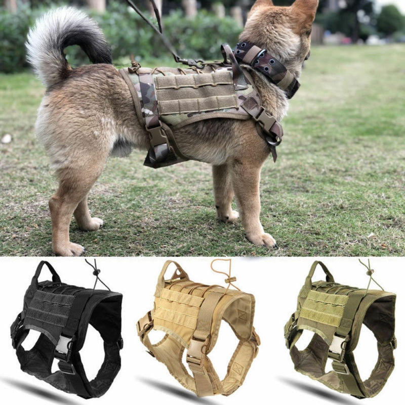army tactical dog vest
