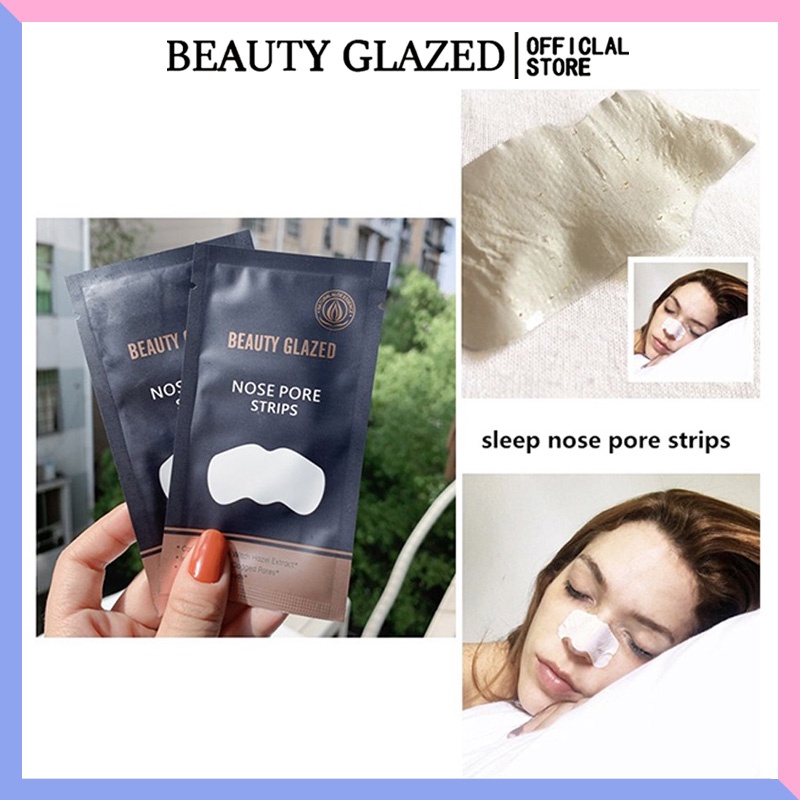 Beauty Glazed Skin care 20 piece Blackhead Remover Nose Pore Strips Tear Nose Patch/nasal