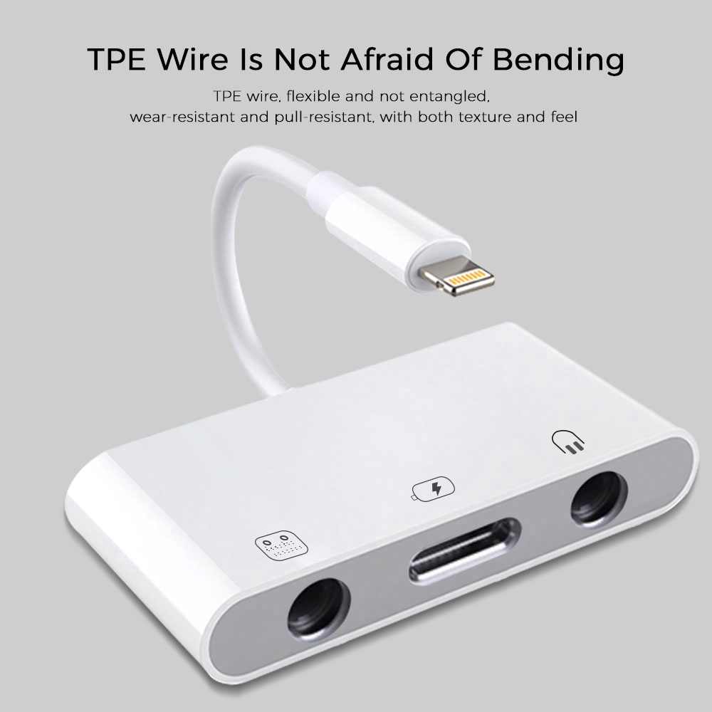 Sound Card Network Broadcast Adapter Audio Headset Microphone 3.5mm