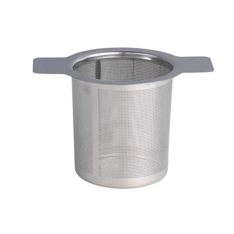 NEPAK 18/8 Stainless Steel Tea Infuser Mesh Strainer 2 Pack Upgraded with Large Capacity Double Handles for Hanging on Teapots Cups to steep Loose Leaf Tea and Coffee Mugs 