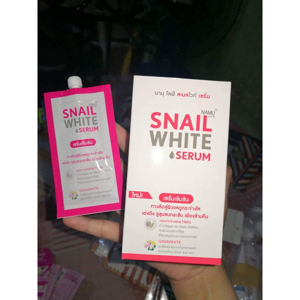 snail white miracle serum review