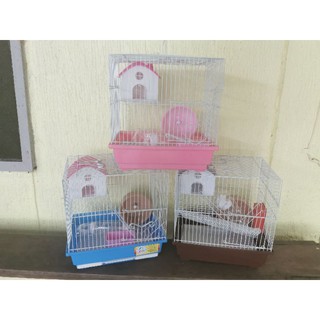 Hamster Cage with 2 layer Ladder
