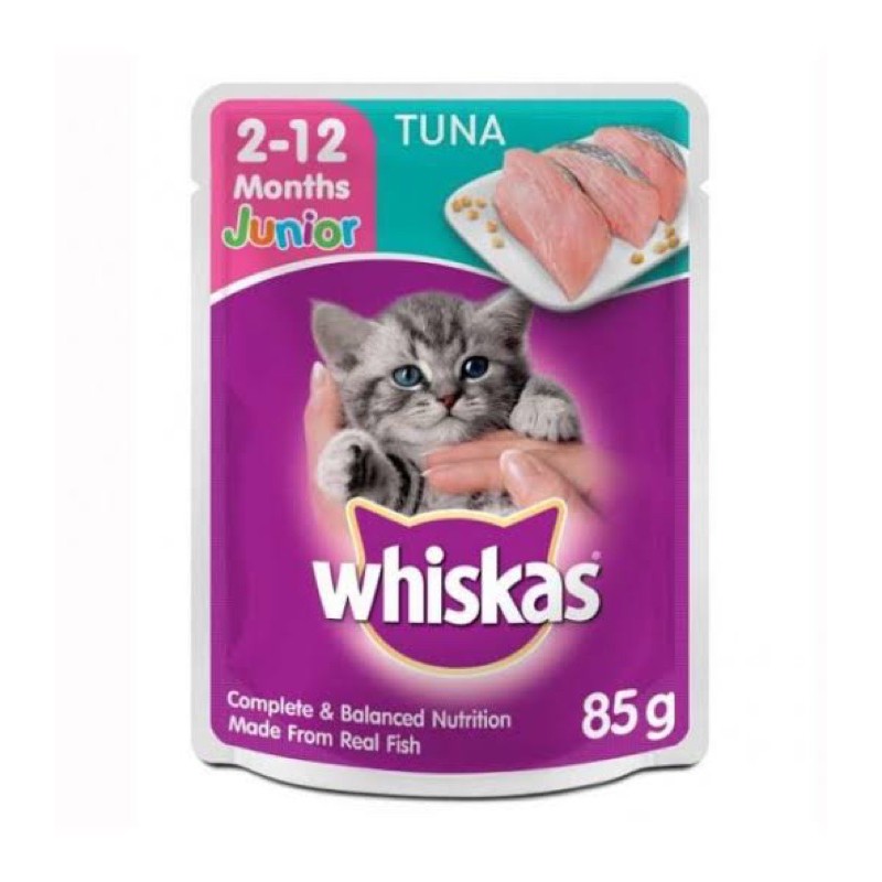 whiskas kitten food pouches