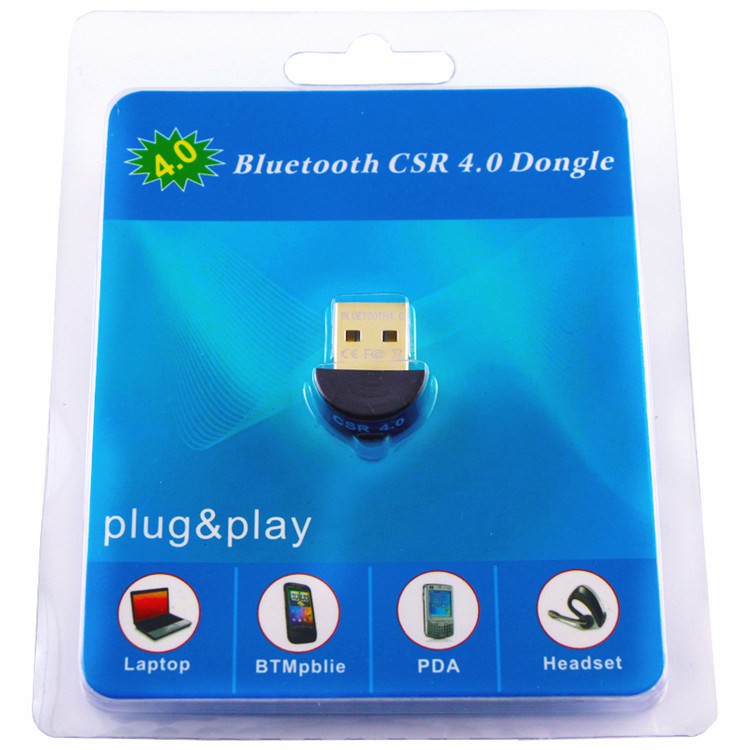 Syy online New Bluetooth CSR 4.0 Dongle Driver USB Bluetooth Dongle