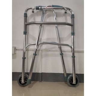 Adult walker Stainless steel walker crutch cane stick tungkodthe for elderly Handicapped walker #5