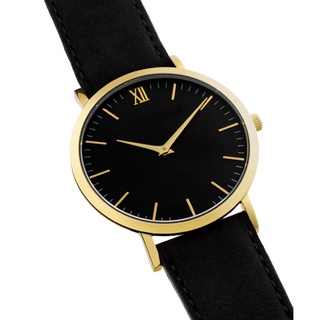 Ts-Fashion Analog Roman Numerals Big Round Dial Quartz Men Wrist Watch Xmas Gift #7