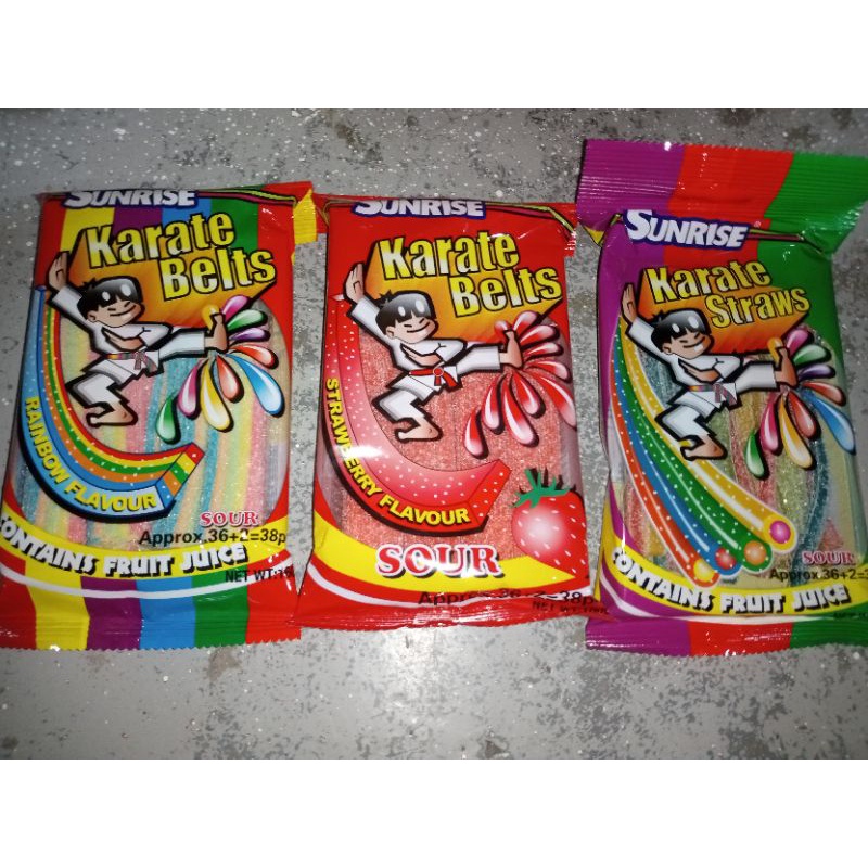 Karate belt Sour Candy ( 160Grams ) Shopee Philippines