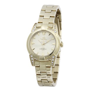 UniSilver TIME Women's Gold Stainless Steel Watch KW2244-2206 | Shopee ...