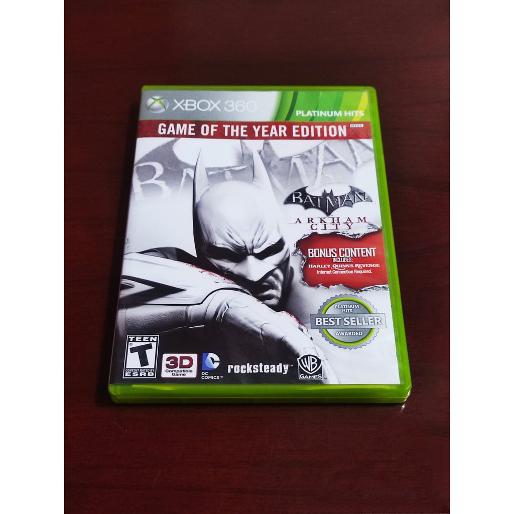 arkham city xbox 360