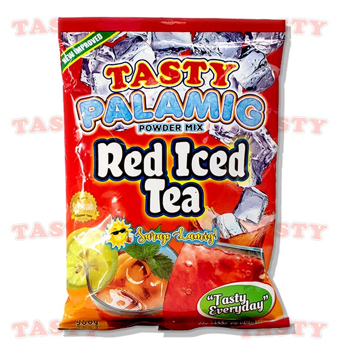[TASTY] RED ICED TEA TASTY PALAMIG POWDER MIX x 500g Shopee Philippines