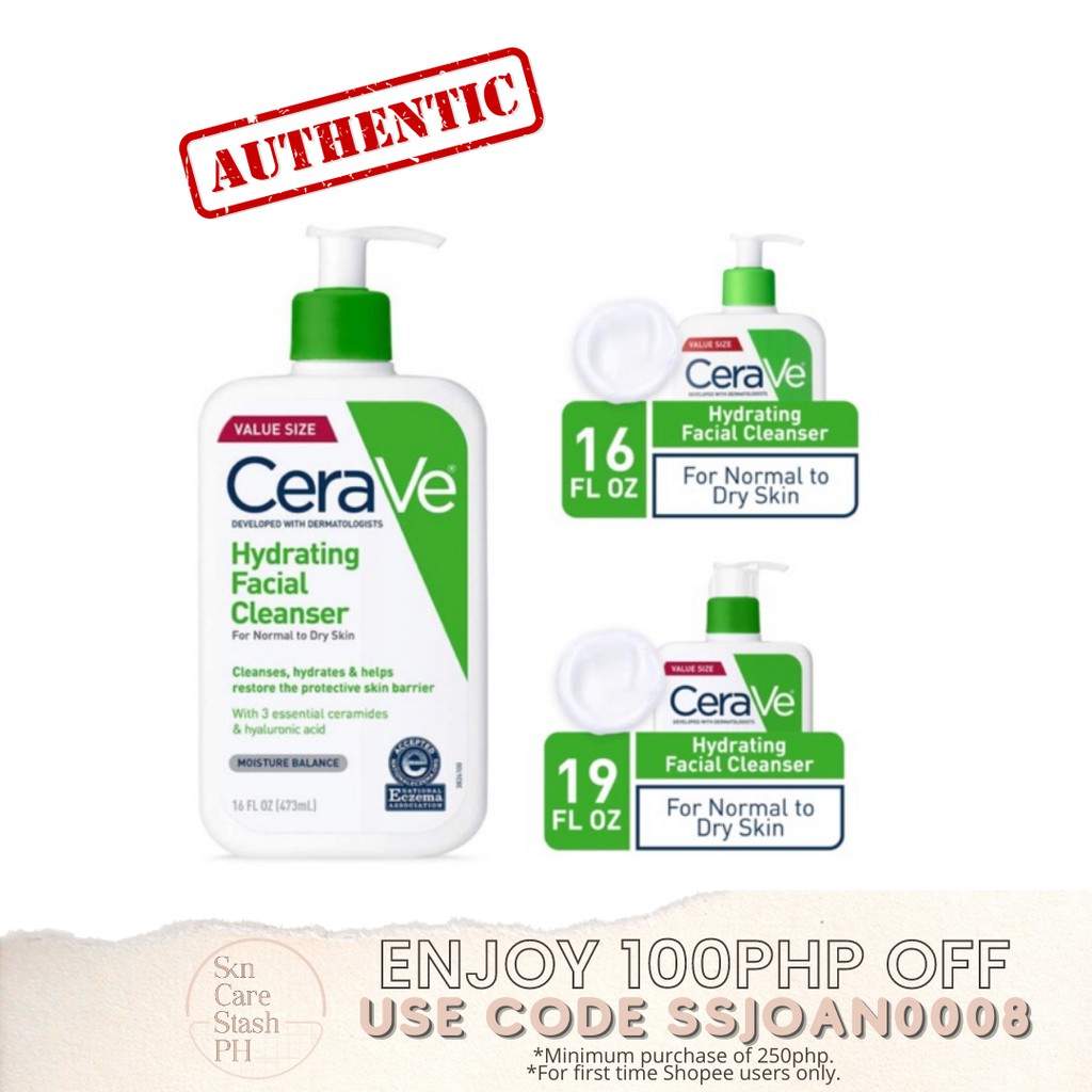 cerave hydrating cleanser 19 oz