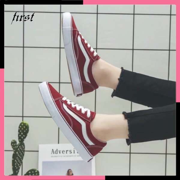 maroon vans