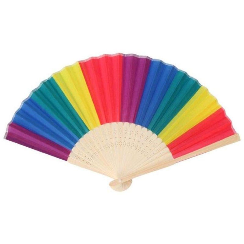 silk folding hand fans