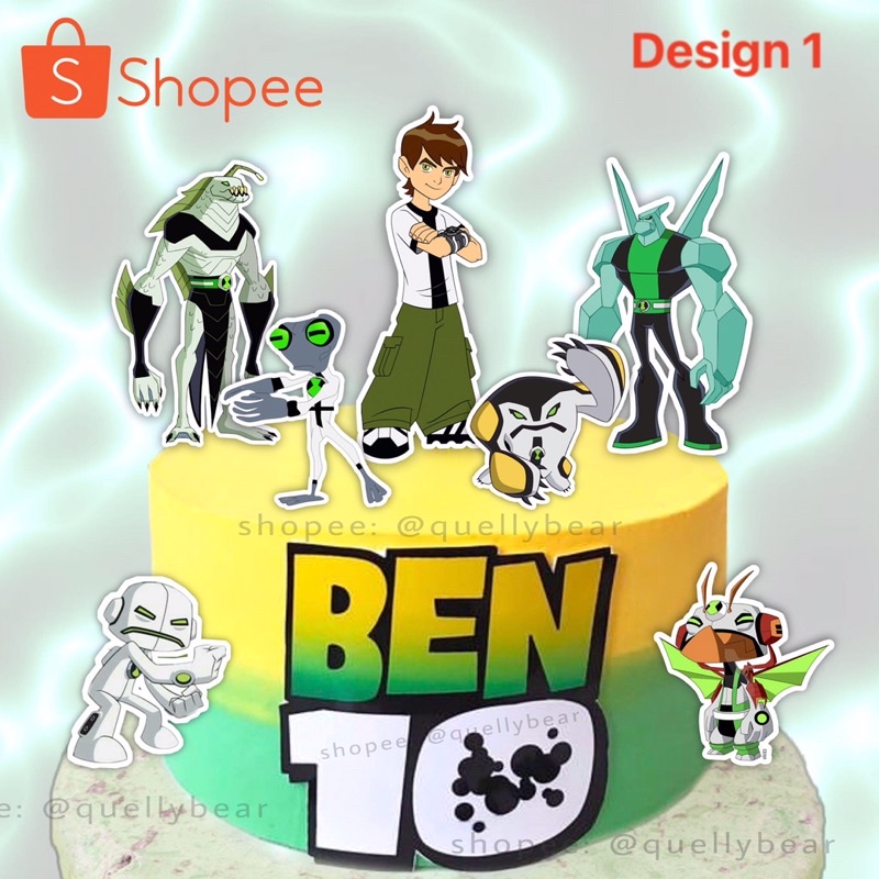 Ben 10 Cake Topper and Cupcake Toppers presyo lang ₱49