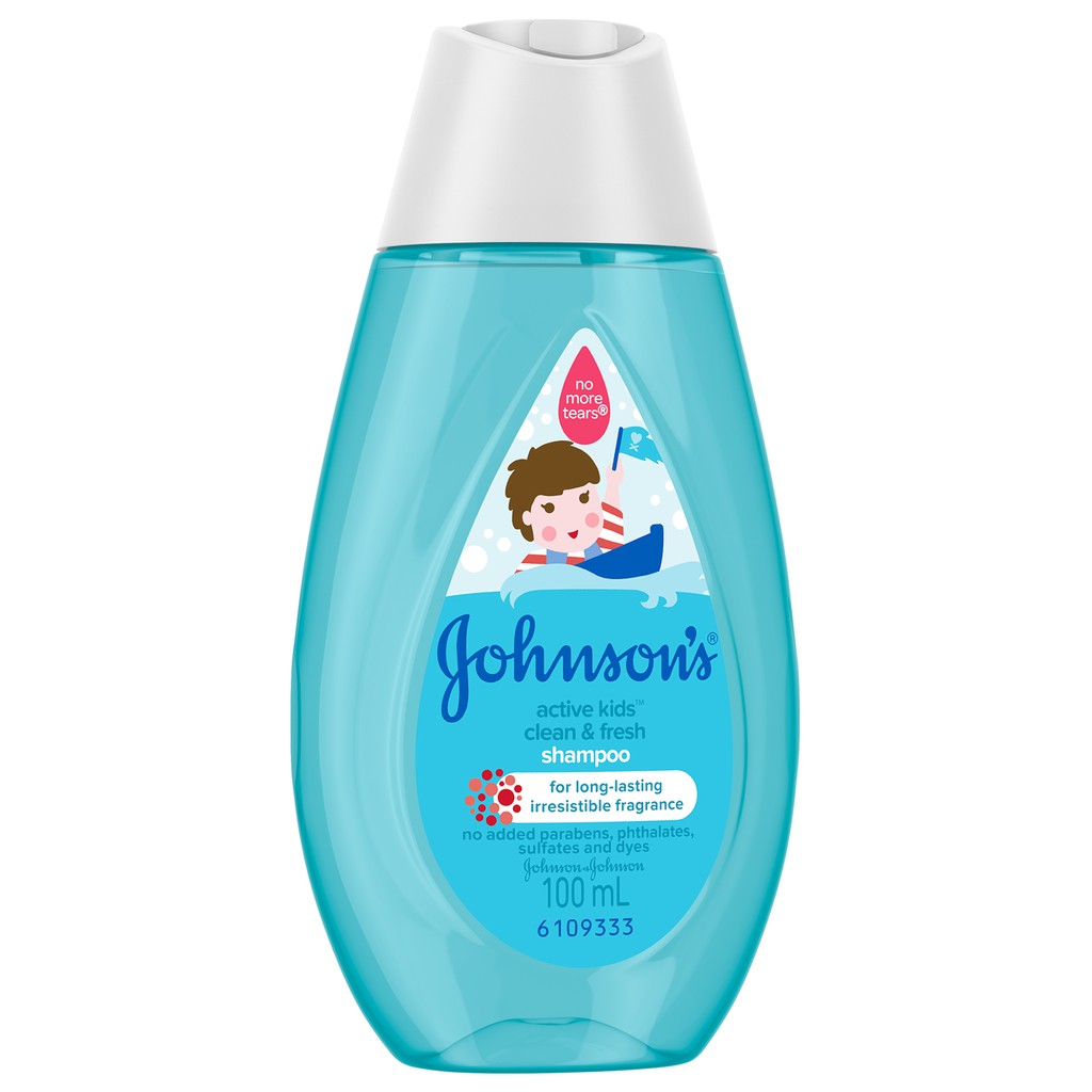 johnson's active fresh shampoo