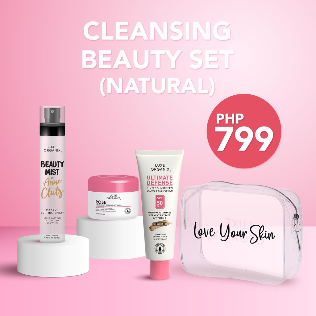 Luxe Organix Cleansing Beauty Set (Natural) Shopee Philippines